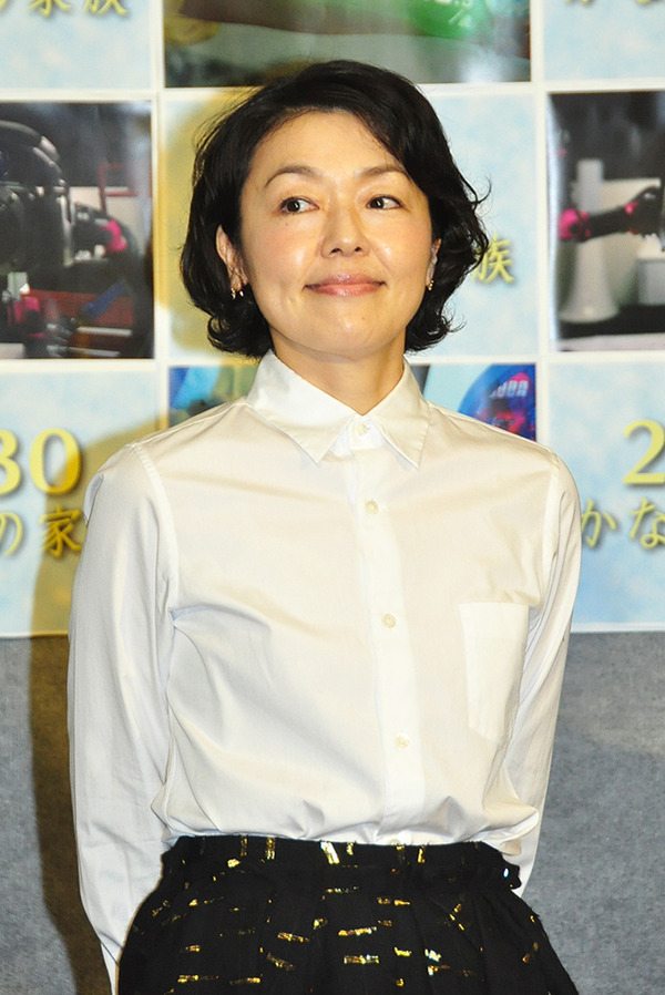 小林聡美／「2030 かなたの家族」会見