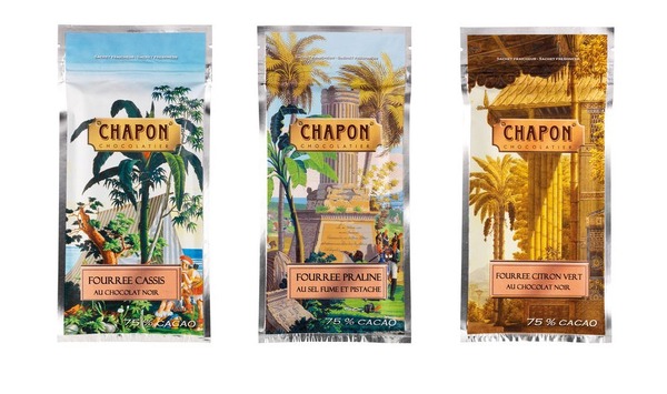 パリ発チョコレート店「シャポン」 産地別カカオのタブレット