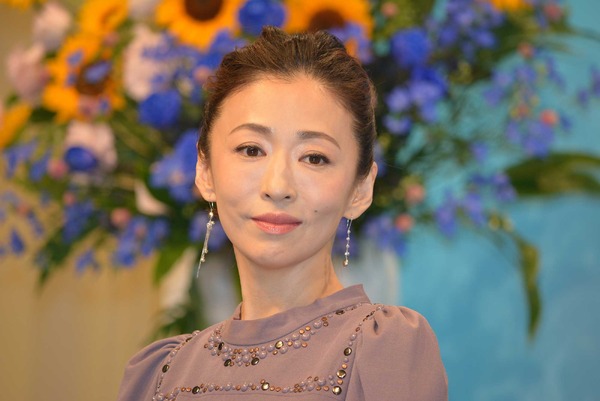 松雪泰子／連続テレビ小説「半分、青い。」出演者発表会見