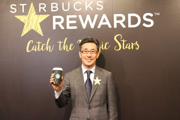 「スターバックス コーヒー ジャパン」代表取締役最高責任者（CEO）水口貴文