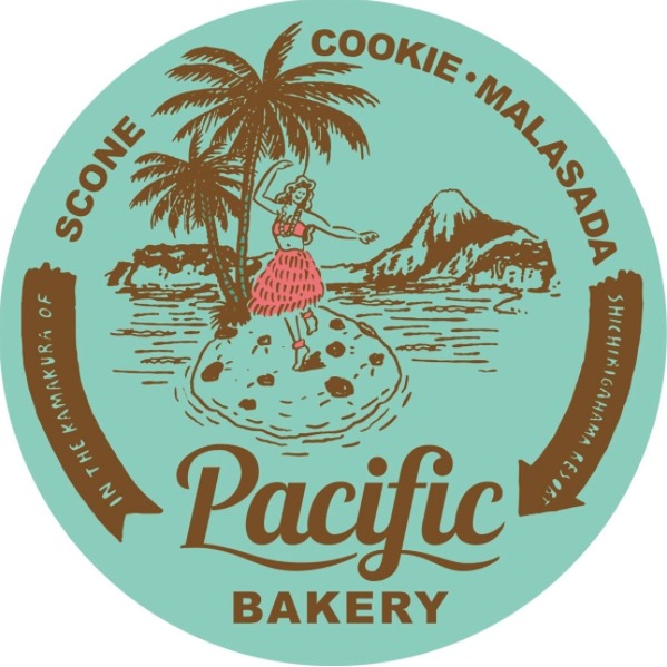 ベイク&ベーカリーショップ「Pacific BAKERY」ロゴ