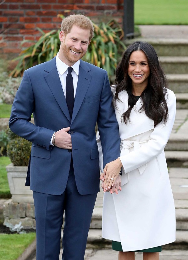 婚約を発表したヘンリー王子＆メーガン・マークル-(C)Getty Images