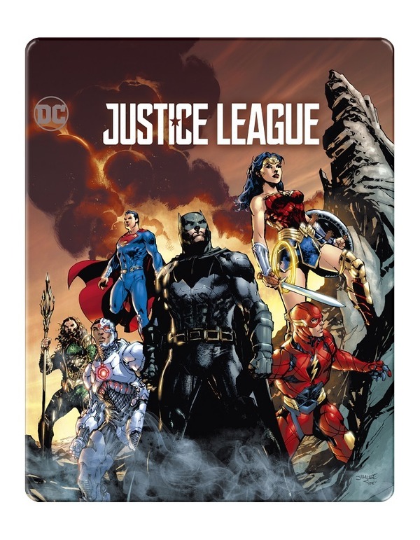 『ジャスティス・リーグ』スチールブック仕様 （C） JUSTICE LEAGUE and all related characters and elements are trademarks of and（C）DC Comics. （C） 2017 Warner Bros. Entertainment Inc. and RatPac-Dune EntertainmentLLC. All rights reserved.
