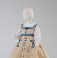 女児用ワンピース・ドレス　1865年頃フランス製　藤田真理子氏蔵