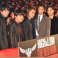 『HiGH＆LOW THE RED RAIN』初日舞台挨拶