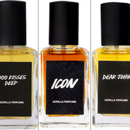 「Gorilla Perfume」ブラックレーベルレンジ（左から「1000 KISSES DEEP」「ICON」「DEAR JOHN」）