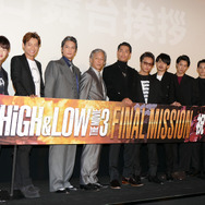 『HiGH＆LOW THE MOVIE 3／FINAL MISSION』の初日舞台挨拶