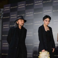 山本耀司＆菅原小春／「BVLGARIAVRORA AWARDS 2017」ゴールデンカーペットセレモニー