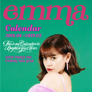 「emma  Calendar2018.4-2019.3」表紙