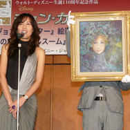 『ジョン・カーター』絵画コンクールに審査員として出席した工藤静香