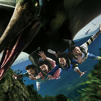 【USJ】恐竜に捕まって空を飛ぶ!? 前代未聞のフライング・コースター誕生 画像