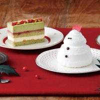 予約前におためし！「パティスリー キハチ」新作クリスマスケーキをカット販売 画像