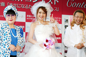 西川史子が結婚間近!?　桂由美のウエディングドレスをまとい堂々宣言 画像