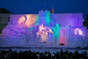 札幌に突如、美男王子が出現!?　『ナルニア国物語』×雪祭り、一大コラボ実現 画像