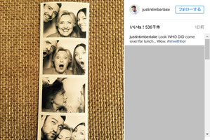 ジャスティン・ティンバーレイク夫妻、ヒラリー・クリントンのためのパーティー開催 画像