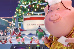 『SING』ハッピーなクリスマス映像到着！スケートリンクがダンスホールに 画像