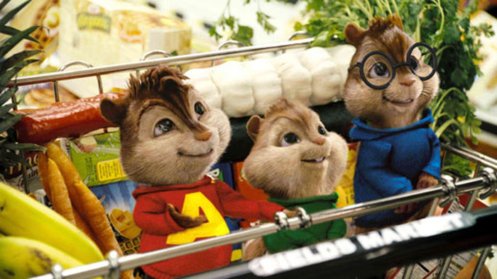 『アルビン／歌うシマリス3兄弟』 Alvin and the Chipmunks Characters TM & -(C) 2007 Bagdasarian Productions, LLC. All rights reserved. -(C) 2007 Twentieth Century Fox Film Corporation.  All rights reserved.