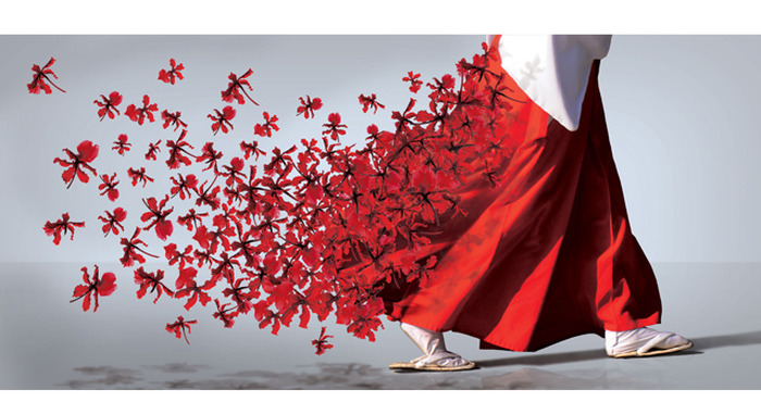1100年の伝統と革新的なフラワーアートの融合　ニコライ・バーグマン 『伝統開花』 が10月10日～13日に福岡・太宰府天満宮にて開催される。