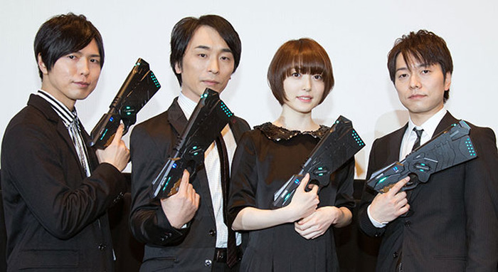 花澤香菜＆関智一＆野島健児＆神谷浩史／『劇場版 PSYCHO-PASS サイコパス』初日舞台挨拶