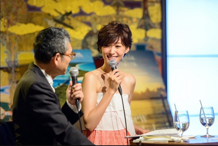9月8日（火）、代官山 蔦屋書店ラウンジ「Anjin」にて、「ことりっぷニューカレドニア」の出版を記念したトークイベントを開催。田丸麻紀がゲストとして登壇。
