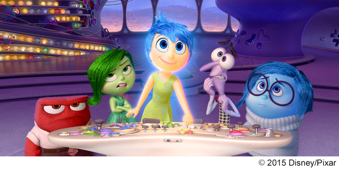『インサイド・ヘッド』　-(C)  2015 Disney/Pixar.