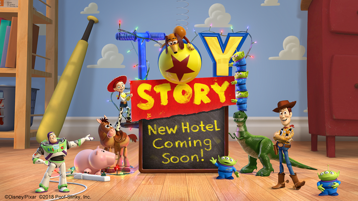 ディズニー】「トイ・ストーリー」ホテル誕生！2021年度開業目指す
