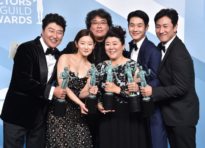 SAGアワード、『パラサイト 半地下の家族』が最高賞 外国語映画の受賞