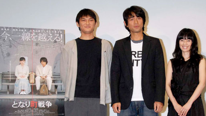 2度、3度楽しめる『となり町戦争』江口洋介、原田知世、渡辺謙作監督初日舞台挨拶 メイン