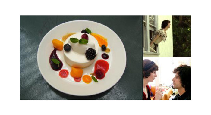 ミランダ・ジュライ新作映画「ザ・フューチャー」が、イデーカフェ パルクとコラボレーション。映画モチーフのデザートや限定シャツ登場