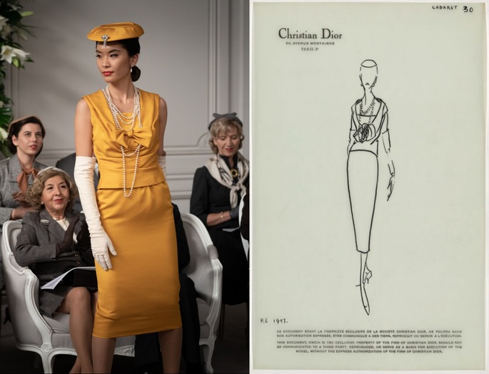 クリスチャン・ディオールがデザインしたドレスを再現『ミセス・ハリス