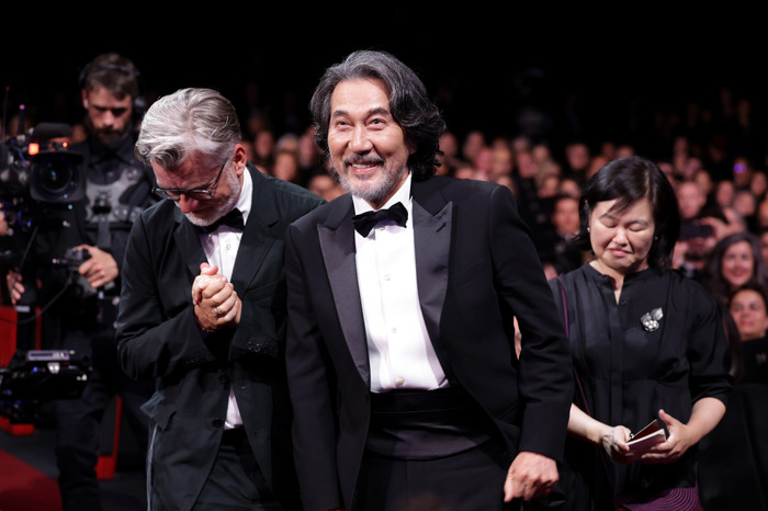 『PERFECT DAYS』役所広司　第76回カンヌ国際映画祭授賞式 　Photo by Pascal Le Segretain/Getty Images