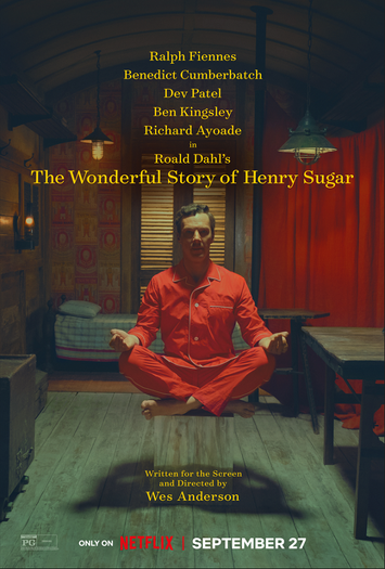 US版キービジュアル／Netflix映画『ヘンリー・シュガーのワンダフルな物語』9月27日（水）より世界独占配信