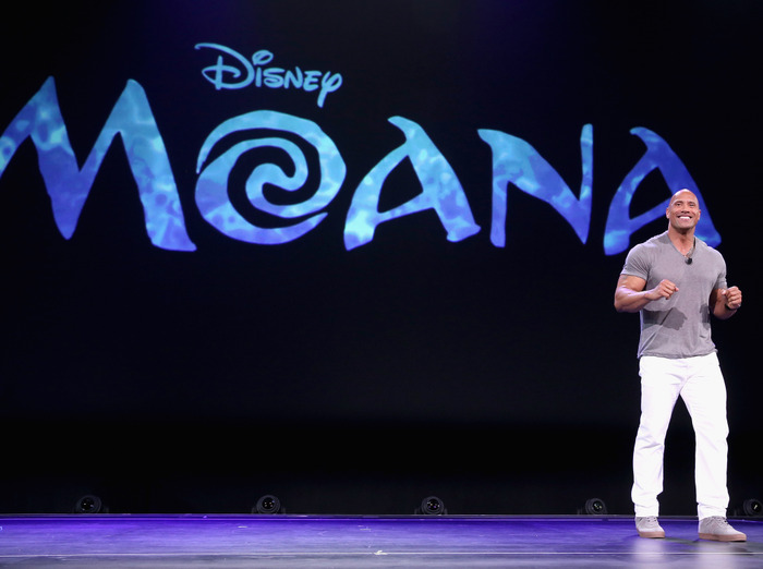 『モアナと伝説の海』ドウェイン・ジョンソン Photo by Jesse Grant/Getty Images for Disney