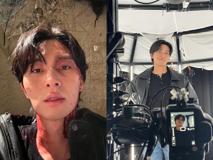 俳優パク・ソジュン、“血だらけ”でも超ハンサム!アクション演技の裏側に驚きの声「こんな辛いのに…」【PHOTO】