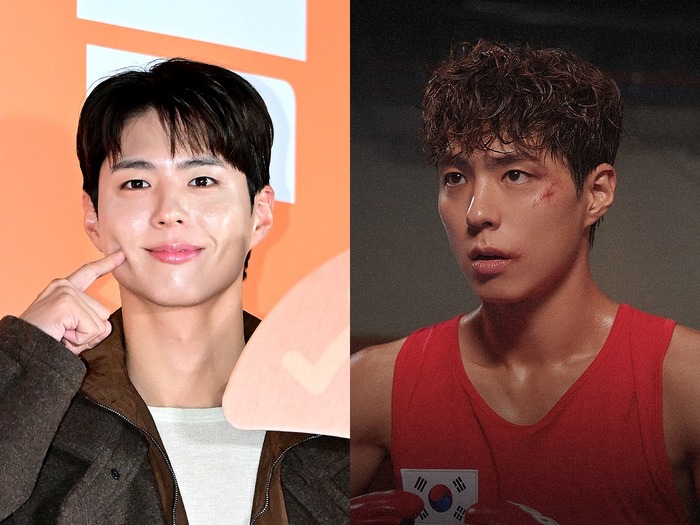 顔には傷…俳優パク・ボゴム、「悪そうな顔もできるのか」と話題!清純な普段とは正反対の姿に驚き【PHOTO】