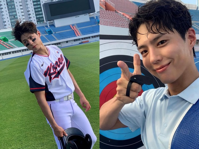 ユニフォームに道着…俳優パク・ボゴムがスポーツ選手に変身!「見たら100%惚れる」と話題【PHOTO】