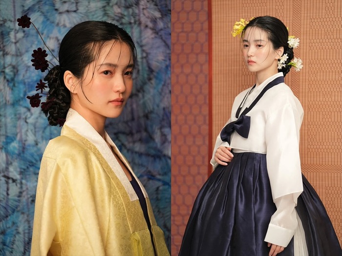 Disney+『ジョンニョン』で大賞受賞したキム・テリ、スタッフも感嘆するほどの美貌…韓服姿で魅了!【PHOTO】