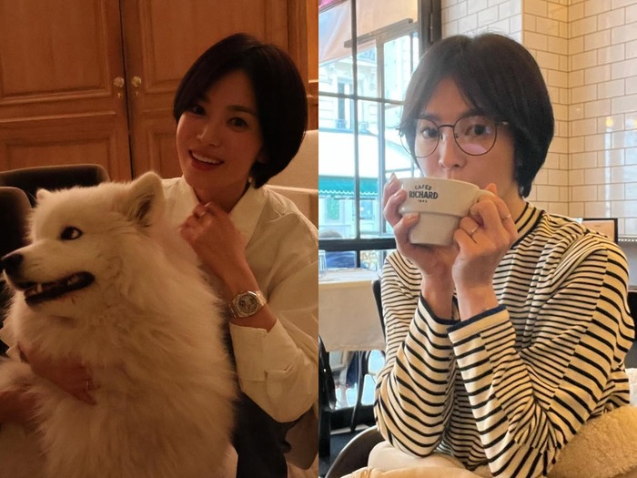 女優ソン・ヘギョがショートカットにイメチェン!43歳とは思えない童顔ぶりに「高校生ですか!?」の声【PHOTO】