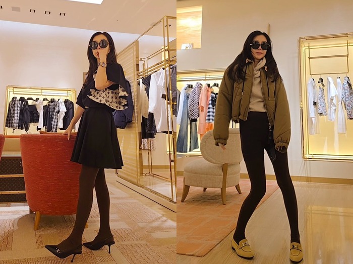 『風と雲と雨』女優パク・チュングム、62歳の“華奢ボディ”がすごい!のんびり買い物する近況【PHOTO】