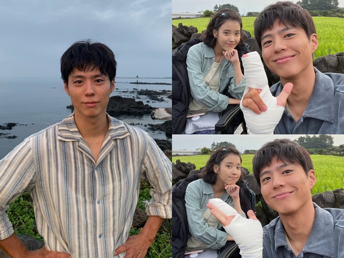 『おつかれさま』主演パク・ボゴム、共演者たちとの“天国のような”瞬間を大放出！【PHOTO】