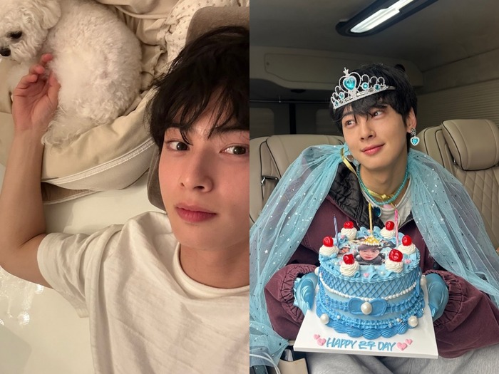 28歳の誕生日迎えたチャウヌ、赤ちゃんの頃から“天才だった”ビジュアルを公開!「鼻筋すごい」【PHOTO】