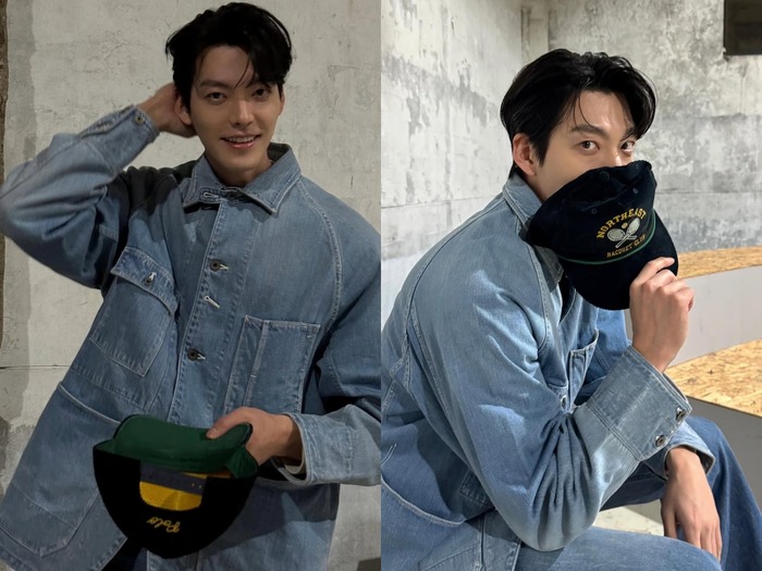 キム・ウビン、爽やかすぎる“理想の彼氏ショット”。お茶目な魅力爆発!【PHOTO】