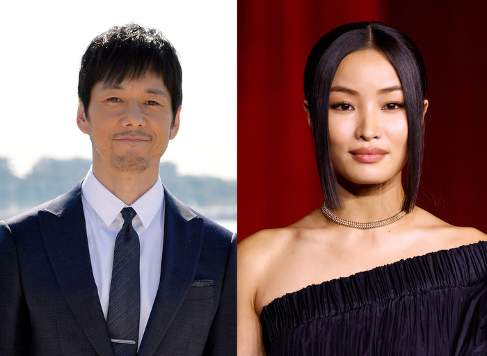 西島秀俊&アンナ・サワイ © Getty Images