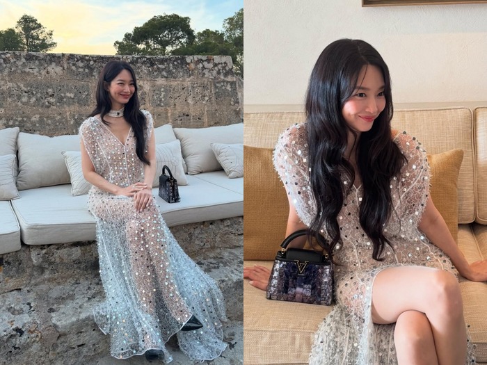 女優シン・ミナが魅せた抜群の存在感。ルイ・ヴィトンの海外イベントできらめいた!「どこへ行っても女神」【PHOTO】