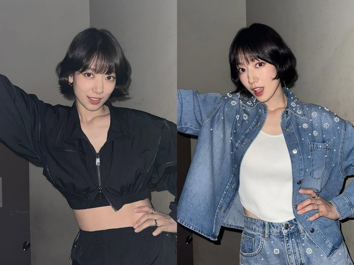 パク・シネ、日本での“愛らしい”舞台裏ショット。ボブヘアが似合いすぎる!【PHOTO】