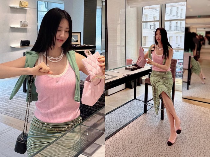 『トンイ』パク・ハソン、パリのシャネルでショッピング!“一児の母”の優雅な日常に「憧れる」【PHOTO】