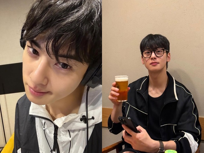 “顔天才” チャウヌ、日本滞在中の自然体な姿を公開!何気ない瞬間も“特別”「楽しんだみたいで何より」【PHOTO】