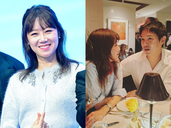 『椿の花咲く頃』コン・ヒョジン、“10歳下”夫とアメリカで甘~い新婚生活…スキンシップも堂々と【PHOTO】