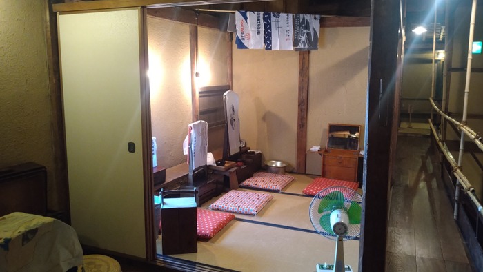 喜久雄と俊介の楽屋セット再現