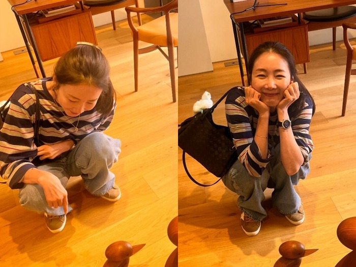 チェ・ジウが可愛らしさ全開!プライベートのひとコマに“ほっこり”【PHOTO】